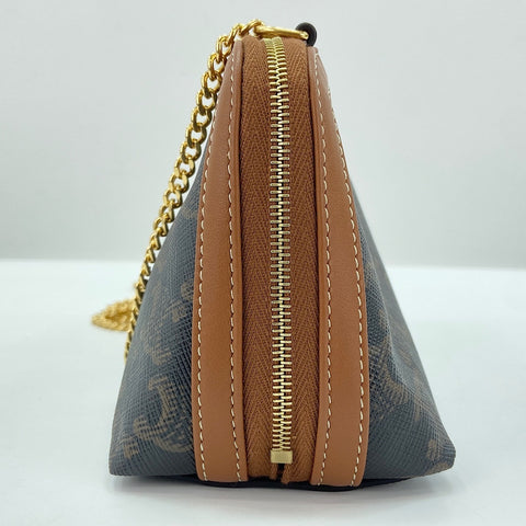 CELINE Triomphe Shoulder Bag black WS30880