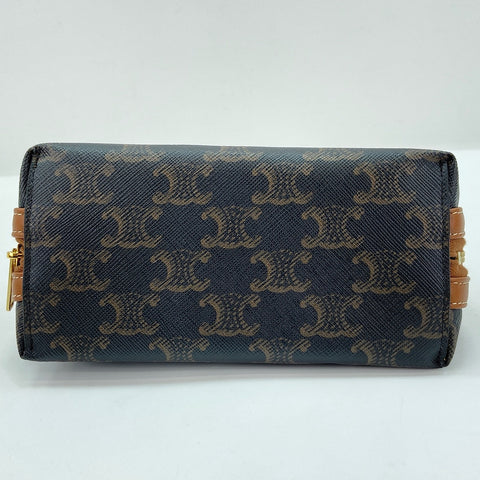 CELINE Triomphe Shoulder Bag black WS30880