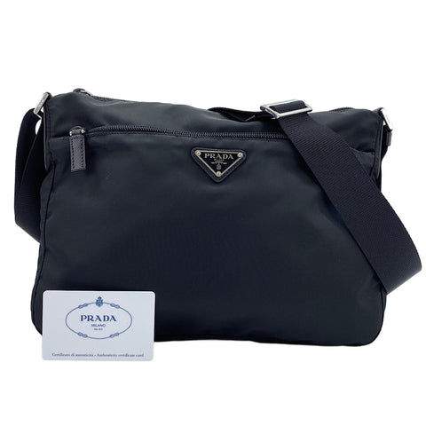 PRADA Shoulder Bag black WS30881
