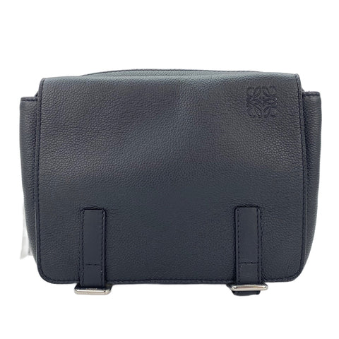 LOEWE Military Messenger Shoulder Bag black WS30882