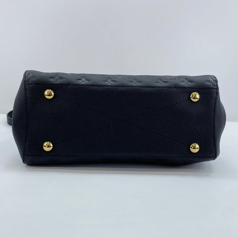 LOUIS VUITTON Montaigne MM Handbag black WS30883