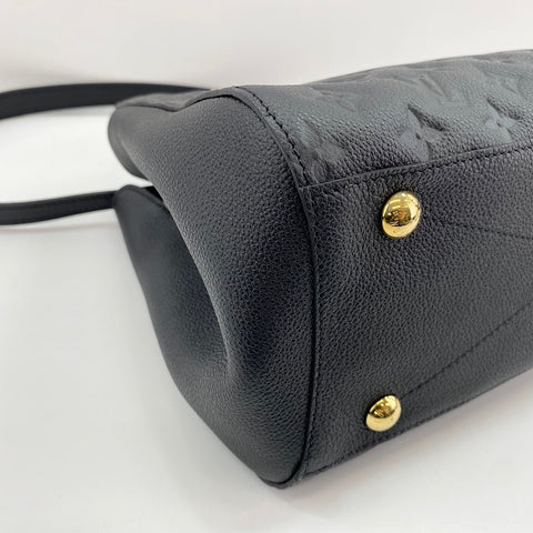 LOUIS VUITTON Montaigne MM Handbag black WS30883