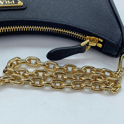 PRADA 2WAY Shoulder Bag black WS30885
