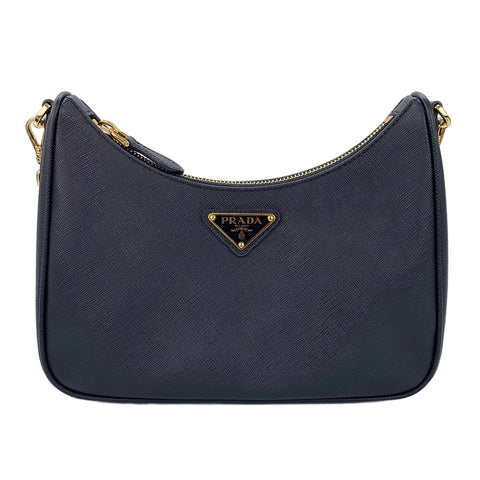 PRADA 2WAY Shoulder Bag black WS30885