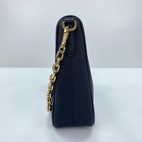 PRADA 2WAY Shoulder Bag black WS30885