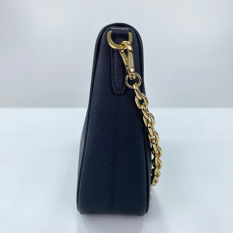 PRADA 2WAY Shoulder Bag black WS30885