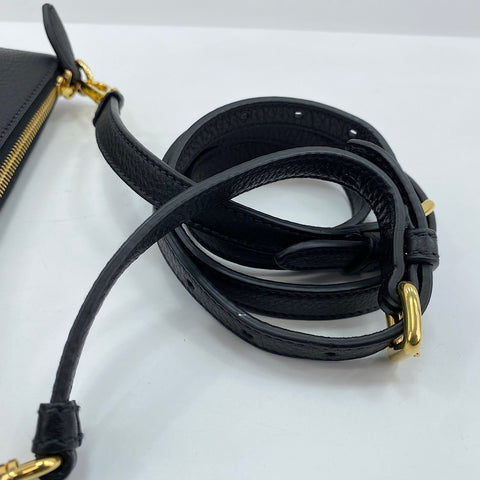 PRADA Vitello Phoenix Shoulder Bag black WS30887