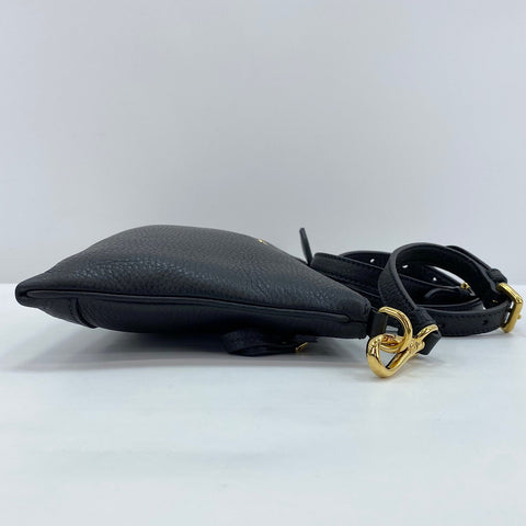 PRADA Vitello Phoenix Shoulder Bag black WS30887