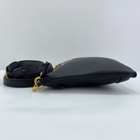 PRADA Vitello Phoenix Shoulder Bag black WS30887