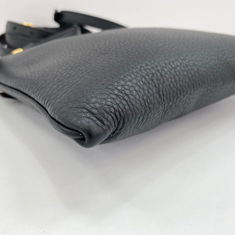 PRADA Vitello Phoenix Shoulder Bag black WS30887