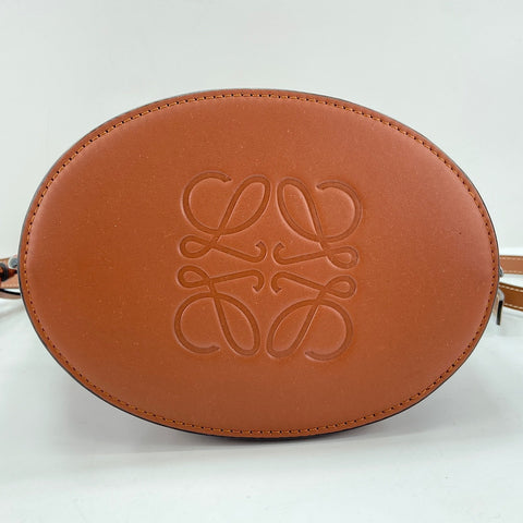 LOEWE Gate Bucket 2WAY Shoulder Bag Brown WS30888