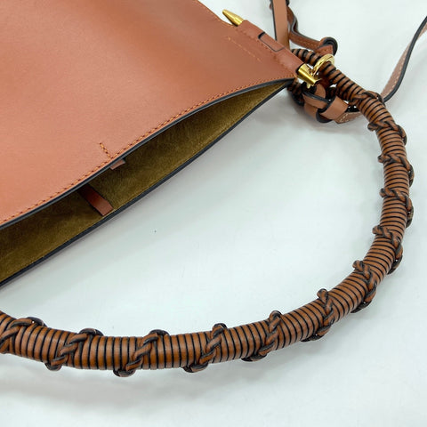 LOEWE Gate Bucket 2WAY Shoulder Bag Brown WS30888