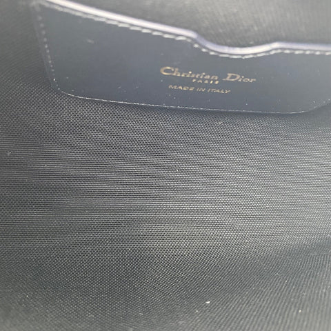 Christian Dior Hobo Trotter Shoulder Bag Navy WS30890