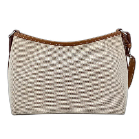 HERMES Berlingo PM Shoulder Bag beige WS30891