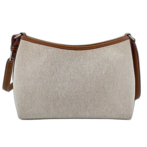 HERMES Berlingo PM Shoulder Bag beige WS30891