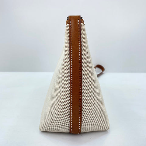 HERMES Berlingo PM Shoulder Bag beige WS30891