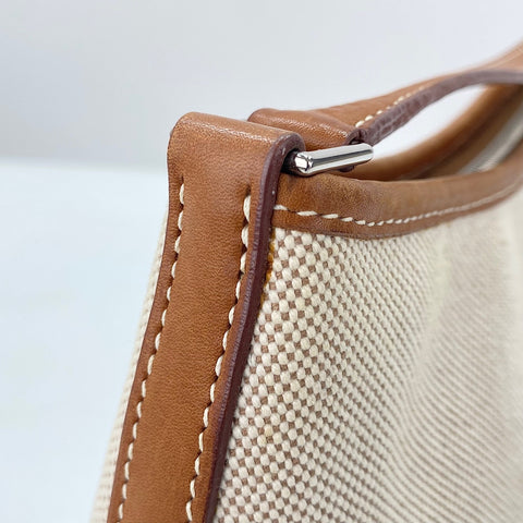 HERMES Berlingo PM Shoulder Bag beige WS30891