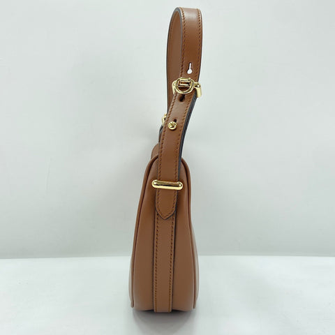 PRADA 2WAY Shoulder Bag Brown WS30892