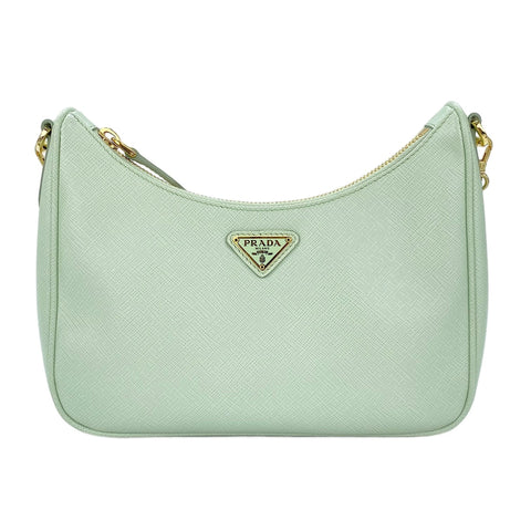 PRADA Re-Edition2005 2WAY Shoulder Bag green WS30893