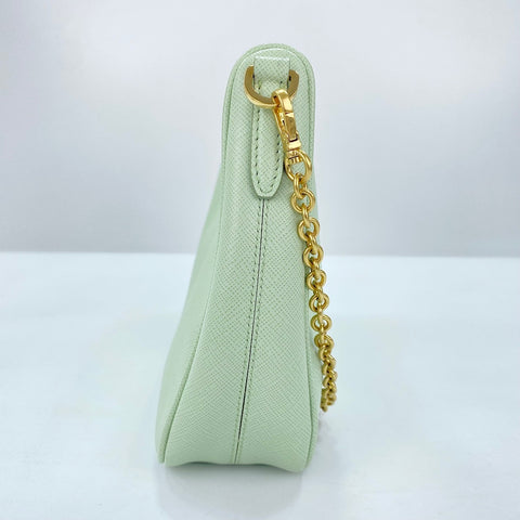 PRADA Re-Edition2005 2WAY Shoulder Bag green WS30893