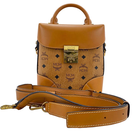 MCM Shoulder Bag Orange WS30895