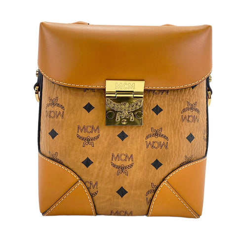MCM Shoulder Bag Orange WS30895