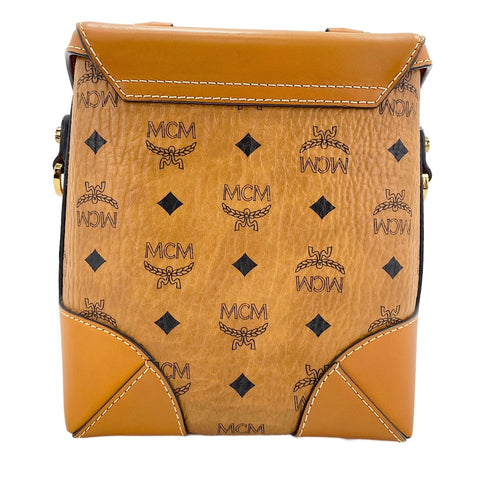 MCM Shoulder Bag Orange WS30895