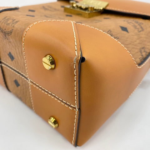 MCM Shoulder Bag Orange WS30895