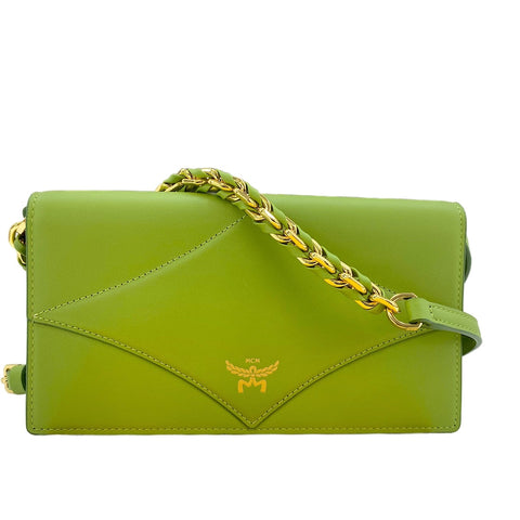 MCM 2WAY Pouch green WS30898