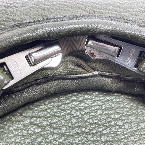 HERMES Masai GM Shoulder Bag green WS30901