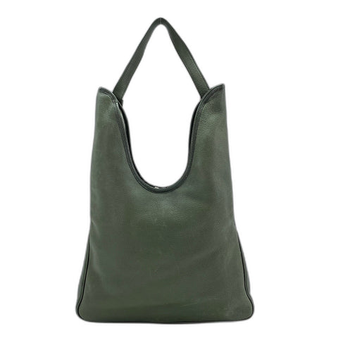 HERMES Masai GM Shoulder Bag green WS30901