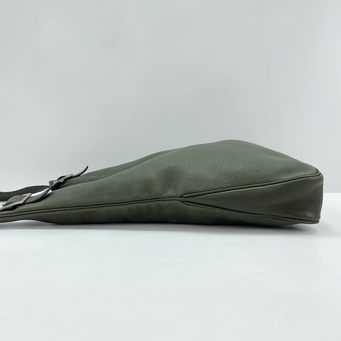 HERMES Masai GM Shoulder Bag green WS30901