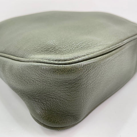HERMES Masai GM Shoulder Bag green WS30901