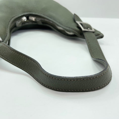 HERMES Masai GM Shoulder Bag green WS30901