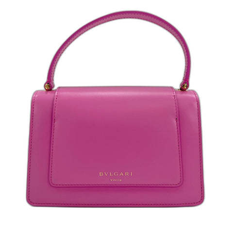 BVLGARI x Alexander Wang Serpenti Snakehead 2WAY Handbag leather pink WS30902