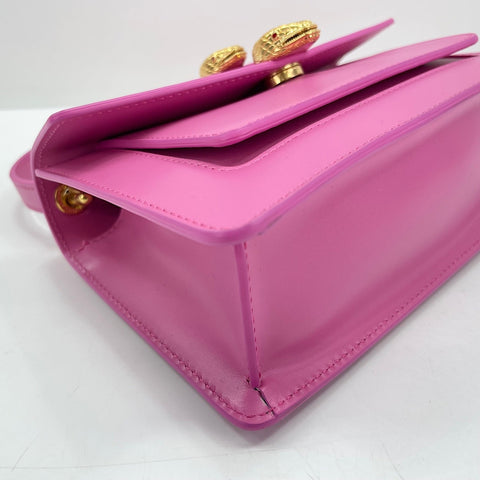 BVLGARI x Alexander Wang Serpenti Snakehead 2WAY Handbag leather pink WS30902