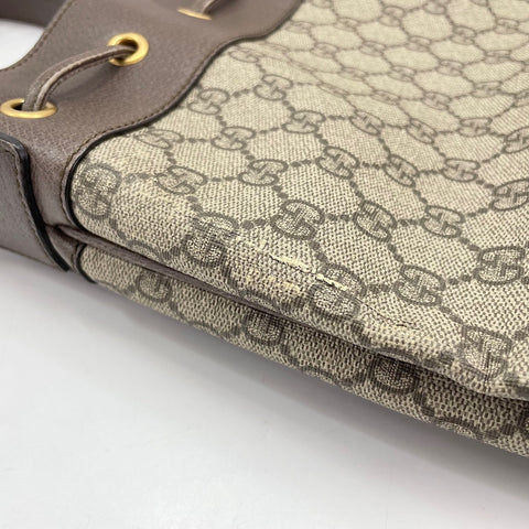 GUCCI Ophidia GG Mini Bucket Shoulder Bag Brown WS30904