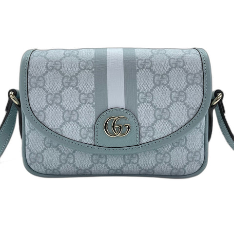 GUCCI Ofidia Shoulder Bag blue WS30909