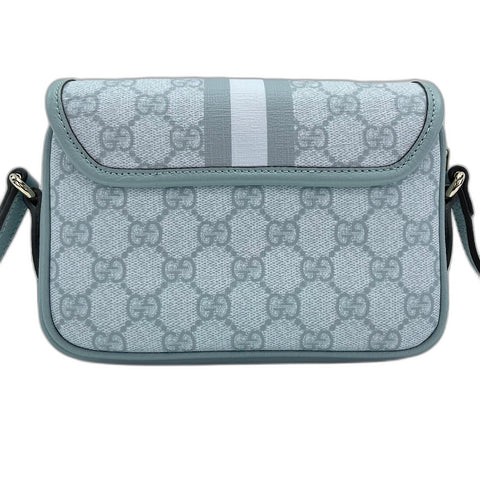 GUCCI Ofidia Shoulder Bag blue WS30909