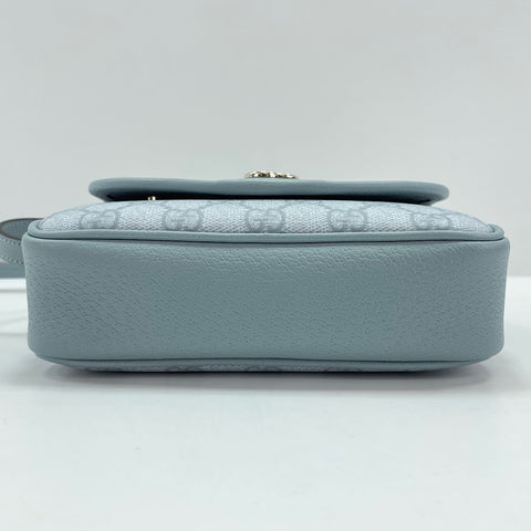 GUCCI Ofidia Shoulder Bag blue WS30909