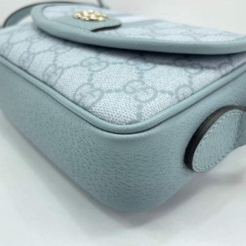 GUCCI Ofidia Shoulder Bag blue WS30909