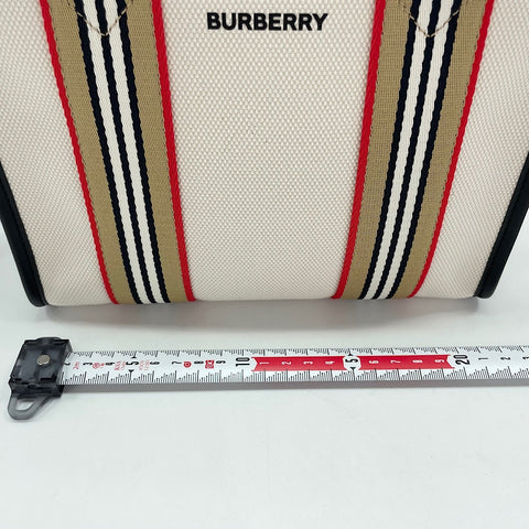 BURBERRY Canvas Mini 2WAY Tote Bag canvas multicolor WS30911