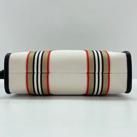 BURBERRY Canvas Mini 2WAY Tote Bag canvas multicolor WS30911