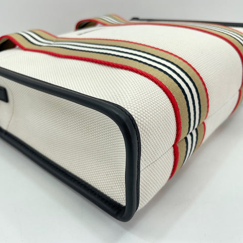 BURBERRY Canvas Mini 2WAY Tote Bag canvas multicolor WS30911