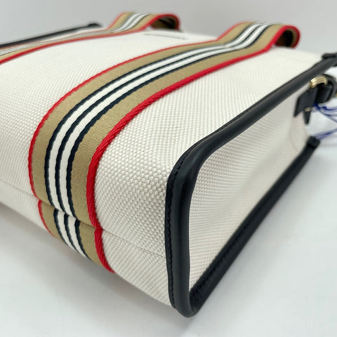 BURBERRY Canvas Mini 2WAY Tote Bag canvas multicolor WS30911