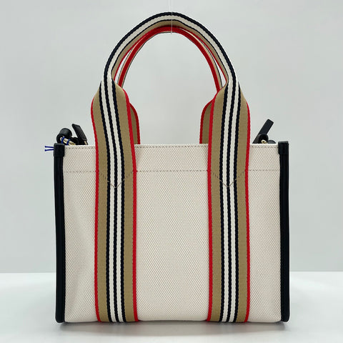 BURBERRY Canvas Mini 2WAY Tote Bag canvas multicolor WS30911