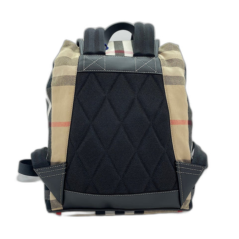 BURBERRY House check Backpack  Daypack canvas beige WS30912