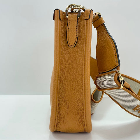 PRADA Vitero Dyno Soft Shoulder Bag leather Brown WS30913