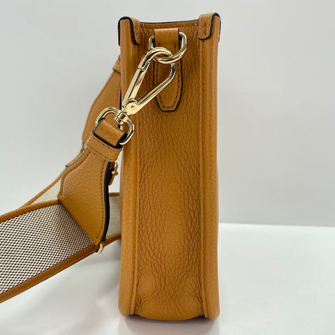 PRADA Vitero Dyno Soft Shoulder Bag leather Brown WS30913