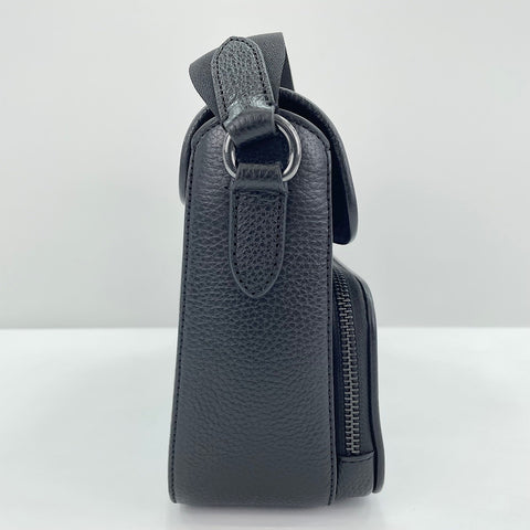 COACH Sullivan Flap Crossbody Bag Signature Shoulder Bag black WS30916